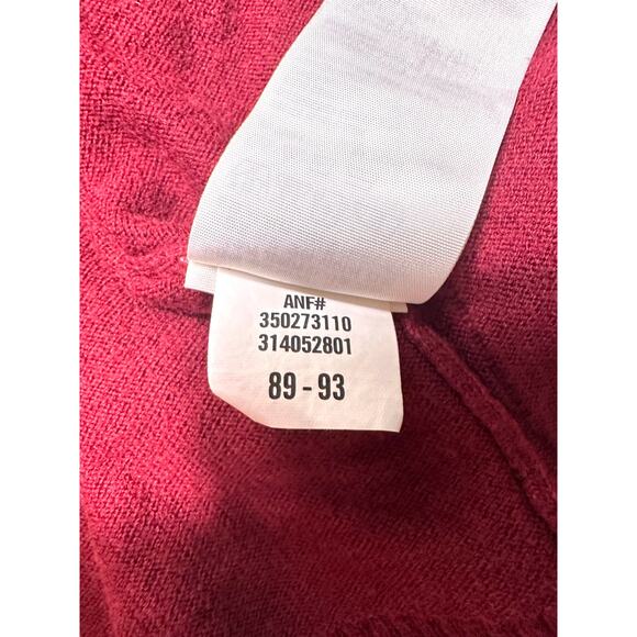Y2K Hollister Burgundy Button-Up Cardigan With Pockets Size Medium - Picture 12 of 12